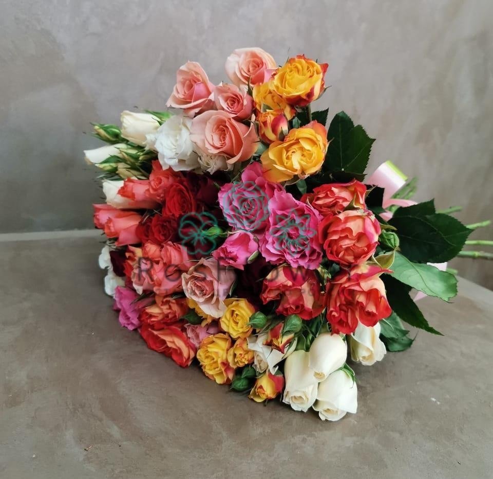 Букет цветов из: Розы в Октябрьском Удмуртской республики