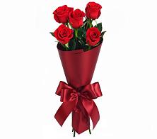 Букет 5 Красных роз Эдлесс Лав #REPLACE_PRED# Октябрьском Удмуртской республики