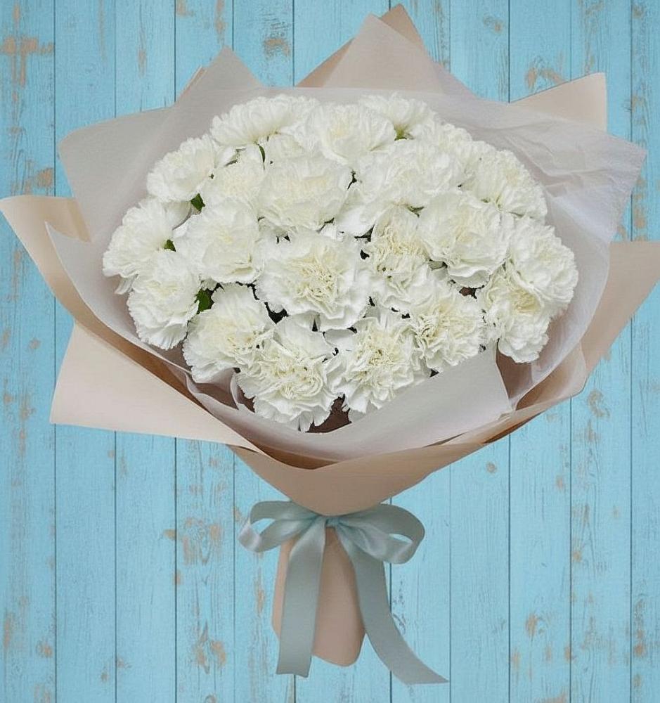 Букет цветов из: Гвоздики в Октябрьском Удмуртской республики