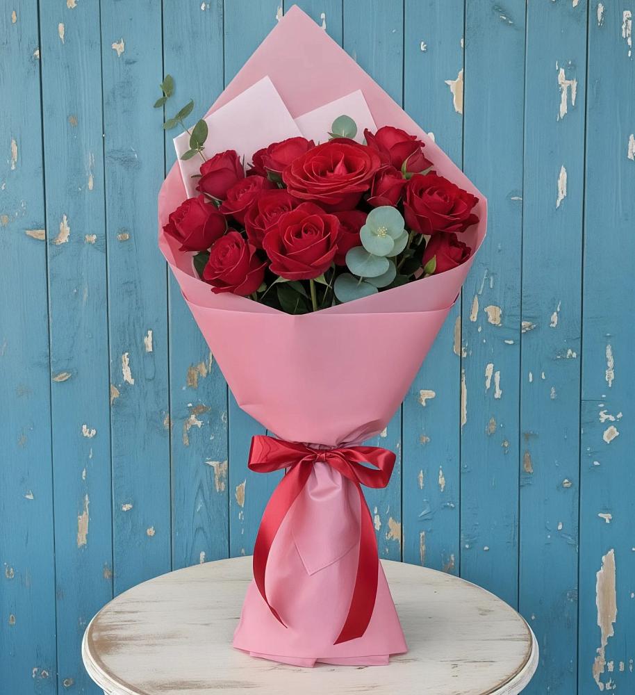 Букет цветов из: Розы в Октябрьском Удмуртской республики