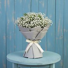 Букет цветов из:  Гипсофила в Октябрьском Удмуртской республики