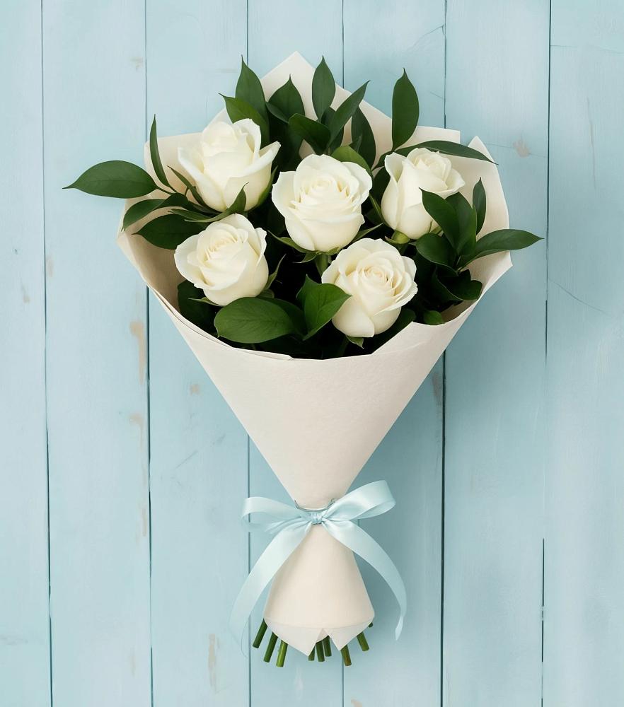 Букет цветов из: Розы в Октябрьском Удмуртской республики