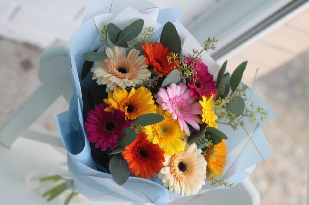 Букет цветов из: Герберы в Октябрьском Удмуртской республики