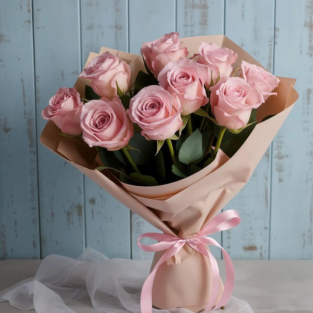 Букет цветов из: Розы в Октябрьском Удмуртской республики