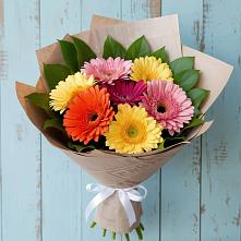 Букет цветов из:  Герберы #REPLACE_PRED# Октябрьском Удмуртской республики