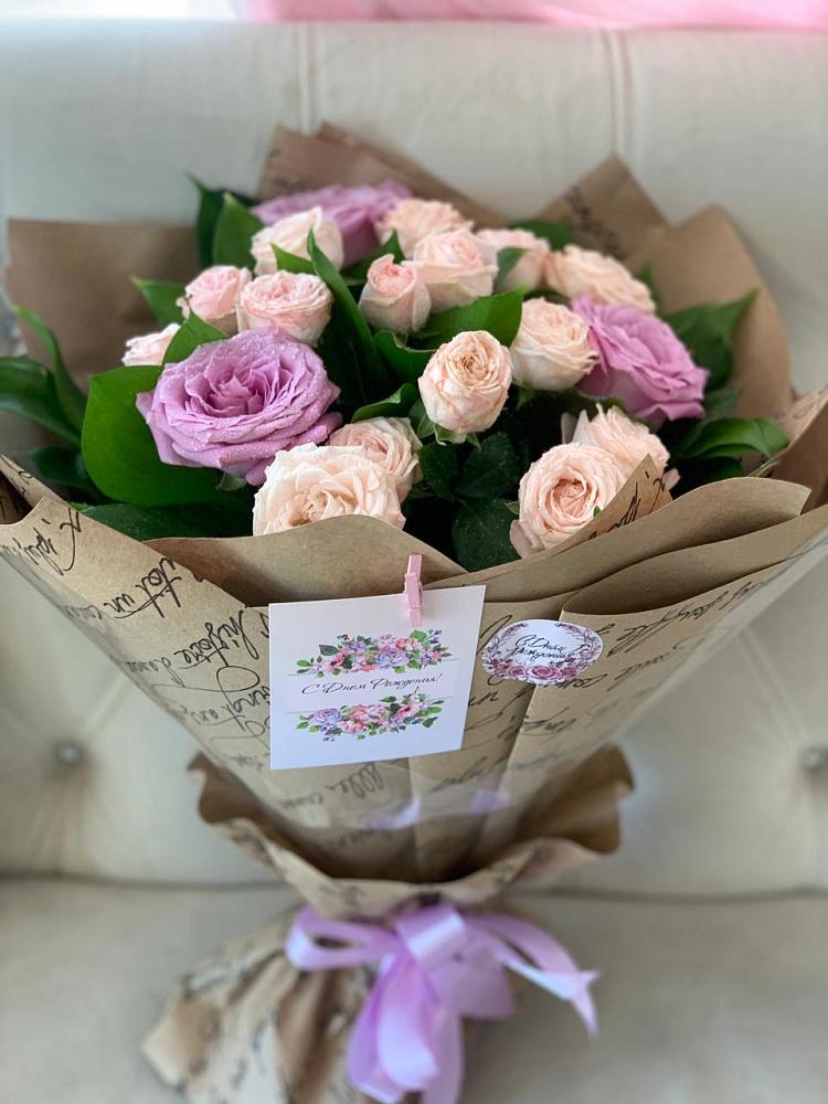 Букет цветов из: Розы в Октябрьском Удмуртской республики