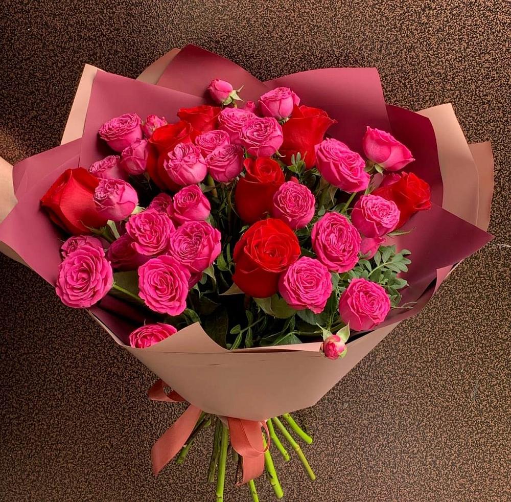 Букет В объятьях нежности в Октябрьском Удмуртской республики