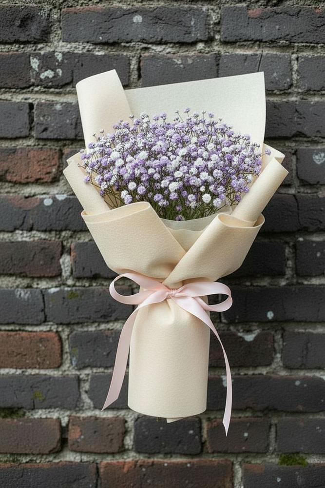 Букет цветов из: Гипсофила в Октябрьском Удмуртской республики