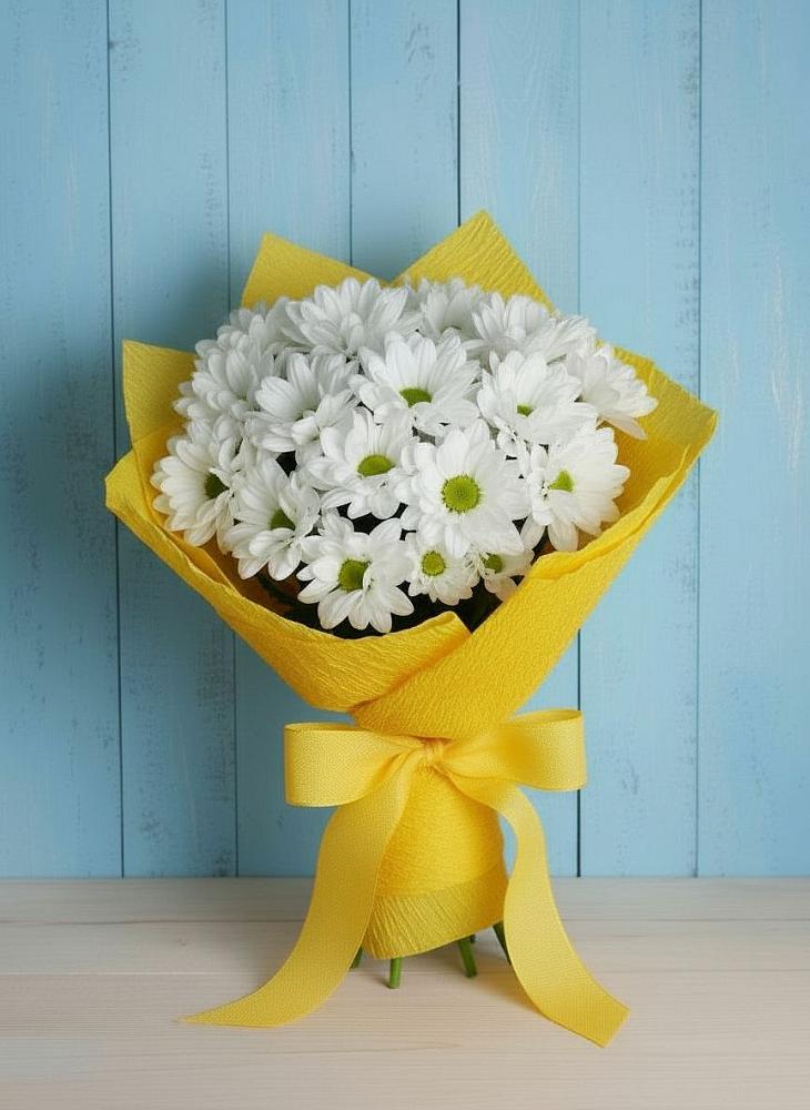 Букет цветов из: Хризантемы в Октябрьском Удмуртской республики