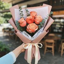 Букет цветов из:  Розы в Октябрьском Удмуртской республики