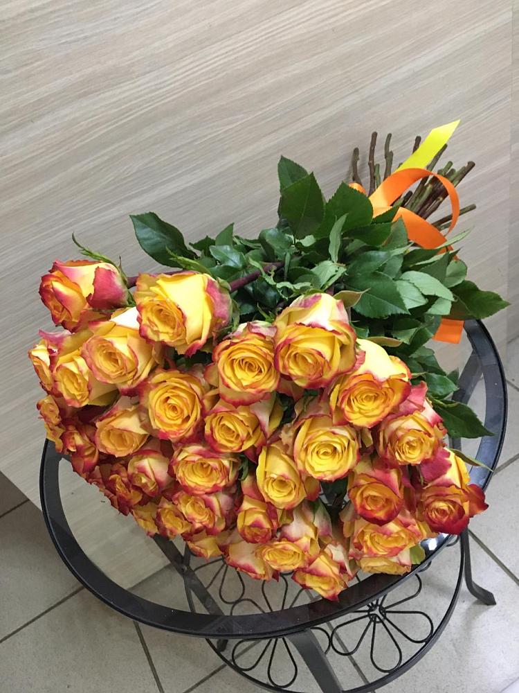 Букет Желтые розы в Октябрьском Удмуртской республики