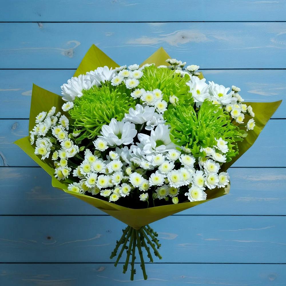 Букет цветов из: Хризантемы в Октябрьском Удмуртской республики