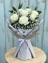Букет цветов из:  Розы в Октябрьском Удмуртской республики