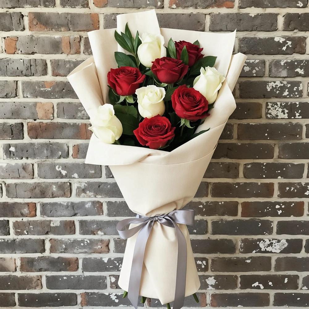 Букет цветов из: Розы в Октябрьском Удмуртской республики