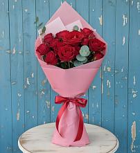 Букет цветов из:  Розы в Октябрьском Удмуртской республики
