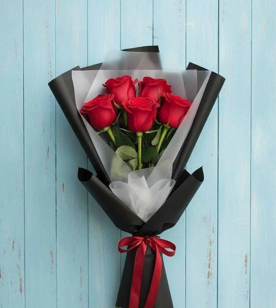 Букет цветов из: Розы в Октябрьском Удмуртской республики