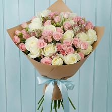 Букет цветов из:  Розы в Октябрьском Удмуртской республики
